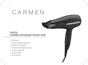 Carmen Carmen Advanced Travel 2000 Instrucciones