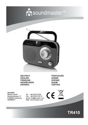 SOUNDMASTER TR410 Manual De Instrucciones