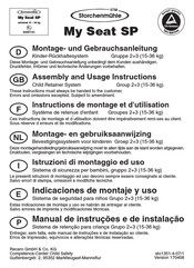storchenmuhle My Seat SP Indicaciones De Montaje Y Uso