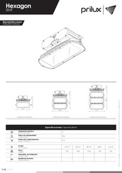 Prilux HEXAGON ZENIT Manual Instrucciones