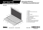 Dell Vostro V13 Manual De Instrucciones