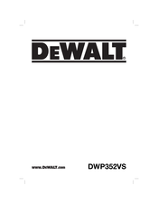 DeWalt DWP352VS Traducido De Las Instrucciones Originales