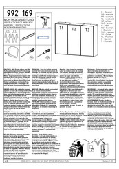 Oeseder Möbelindustrie 992 169 Instrucciones De Montaje