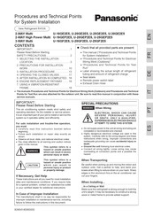 Panasonic U-20GE2E5 Manual De Instrucciones