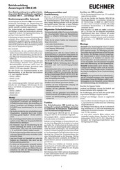EUCHNER 085536 Manual De Instrucciones