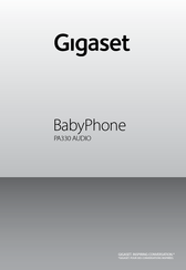 Gigaset BabyPhone PA330 AUDIO Manual De Instrucciones