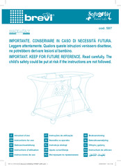 Brevi Soft Play 587 Instrucciones De Uso