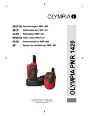 Olympia PMR 1420 Manual De Instrucciones