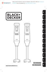 Black+Decker BXHBA600E Manual Del Usuario