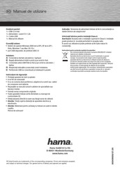 Hama 00049008 Instrucciones De Uso