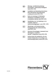 Pfannenberg DTD Serie Instrucciones De Instalación