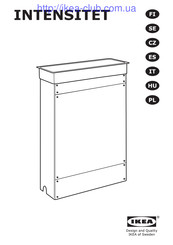 IKEA INTENSITET Manual De Instrucciones