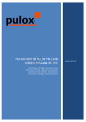 PULOX PO-220B Manual Del Usuario