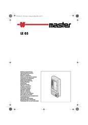 Würth master LE 05 Instrucciones Para El Manejo