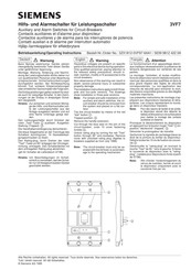 Siemens 3VF7 Instrucciones De Operación