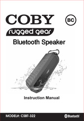 Coby CSBT-322 Manual De Instrucciones
