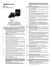 Schumacher Electric SE-1 Manual Del Propietário