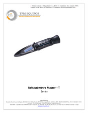 TPM ATAGO Master-T Manual De Instrucciones