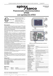 Spirax Sarco EP500 Manual De Instrucciones