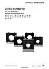 Grundfos MP 204 Iinstrucciones De Instalación Y Operación