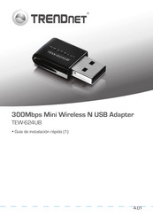 TRENDnet TEW-624UB Guía De Instalación Rápida