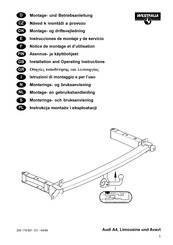 Westfalia 305 179 691 101 Instrucciones De Montaje Y De Servicio