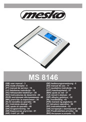 Mesko MS 8146 Manual Del Usuario