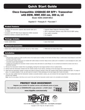 Tripp-Lite N286-10GSR-MDLC Manual Del Propietário