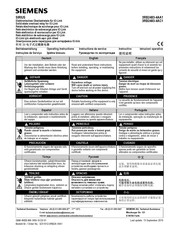 Siemens SIRIUS 3RB2483-4AC1 Instructivo