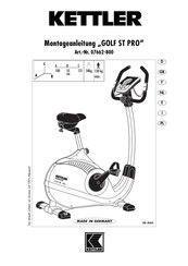 Kettler GOLF ST PRO Manual Del Usuario