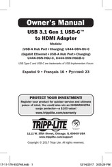 Tripp-Lite U444-06N-HGU-C Manual Del Propietário