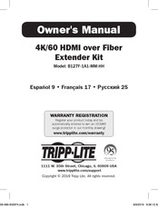 Tripp-Lite B127F-1A1-MM-HH Manual Del Propietário