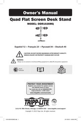 Tripp-Lite DDR1026MQ Manual Del Propietário