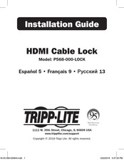 Tripp-Lite P568-000-LOCK Guia De Instalacion