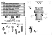 Emerson AVENTICS 651 Instrucciones De Puesta En Marcha Y Mantenimiento