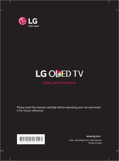 LG OLED55 B6 Serie Manual De Instrucciones