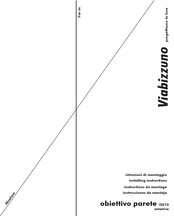 viabizzuno F6.156.04.U Instrucciones De Montaje