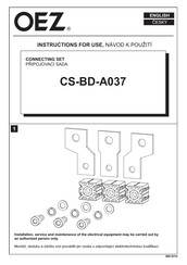 Oez CS-BD-A037 Instrucciones De Uso