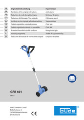 Gude GFR 401 Traducción Del Manual De Instrucciones Original