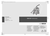 Bosch GAS 25 Professional Manual Original