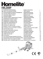 Homelite HBL26BP Manual De Utilización