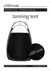 tanning essentials Tanning Tent Manual Del Usuario