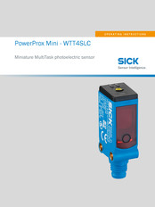 SICK PowerProx Mini - WTT4SLC Instrucciones De Operación