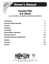 Tripp-Lite SUPDMB20K8 El Manual Del Propietario