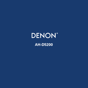 Denon AH-D5200 Manual De Instrucciones