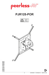 peerless-AV PJR125-POR Manual De Instrucciones