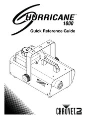 Chauvet DJ Hurricane 1000 Guía De Referencia Rápida