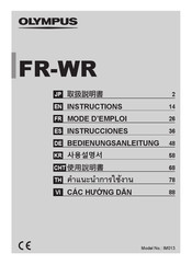 Olympus FR-WR Manual De Instrucciones