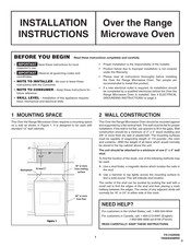 Electrolux EI30MH55GS Instrucciones De Instalación