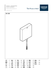 Grohe 36338000 Manual De Instrucciones